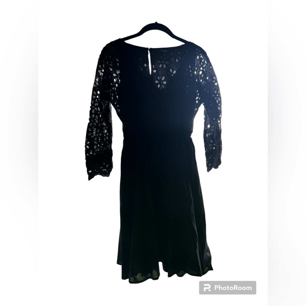 Long Sleeve Black Dress